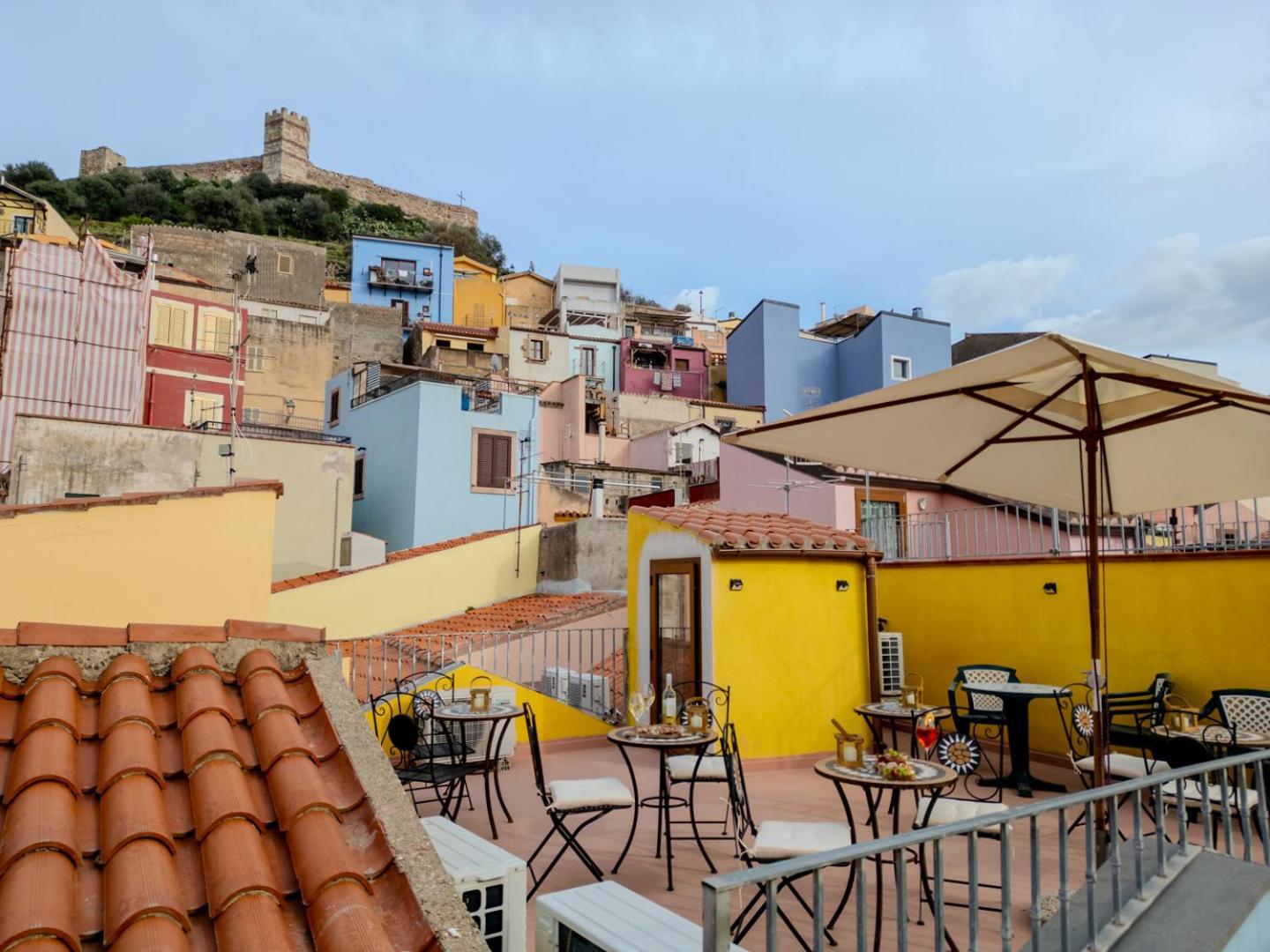 S'Apposentu - Un'Angolo Di Paradiso Con La Vista Sul Castello Bosa Luaran gambar