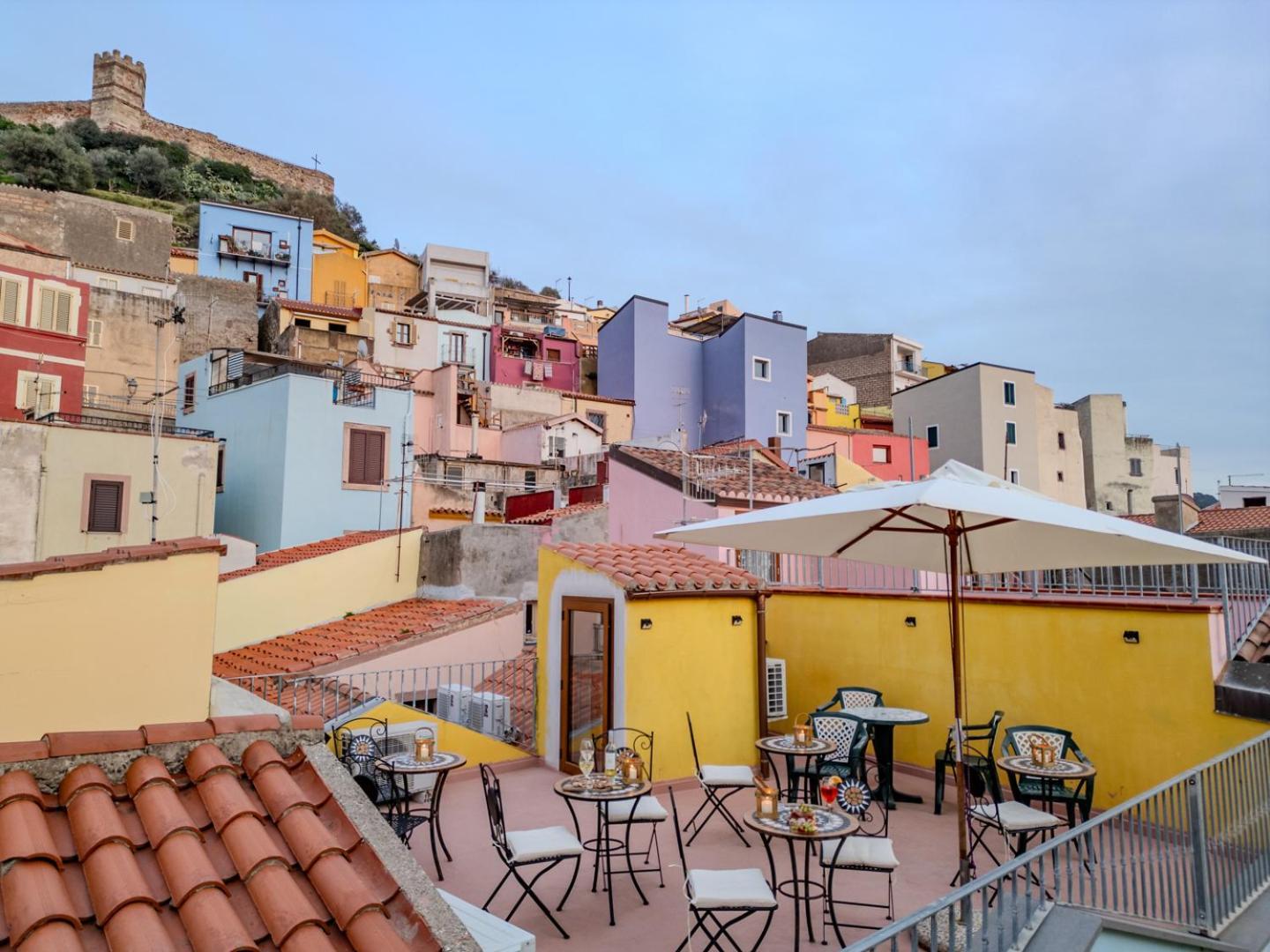 S'Apposentu - Un'Angolo Di Paradiso Con La Vista Sul Castello Bosa Luaran gambar
